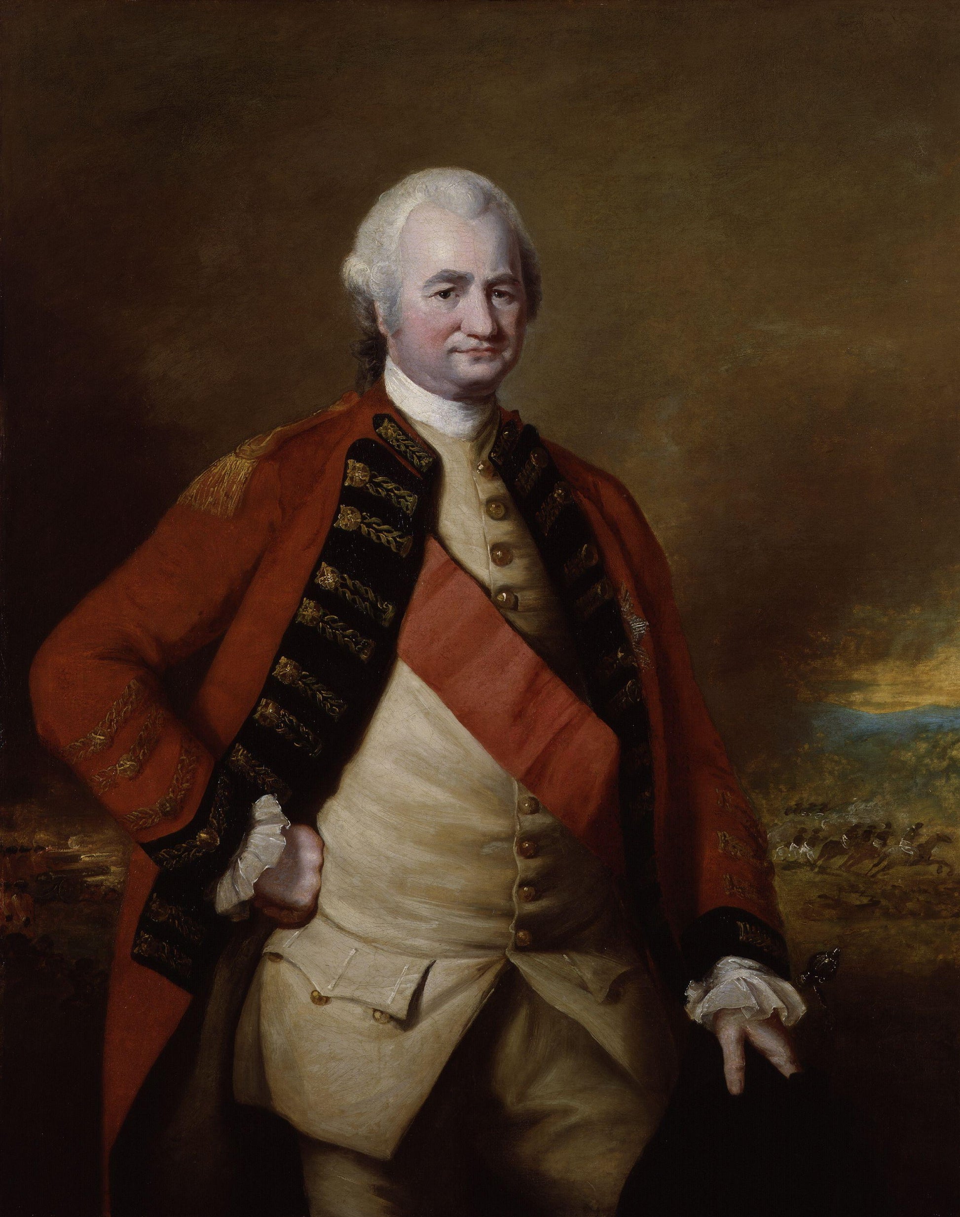 Robert Clive, 1st Baron Clive, vintage artwork by Sir Nathaniel Dance-Holland, 12x8" (A4) Poster