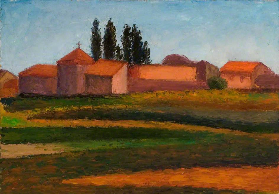 Cypresses by Mark Gertler,16x12(A3) Poster