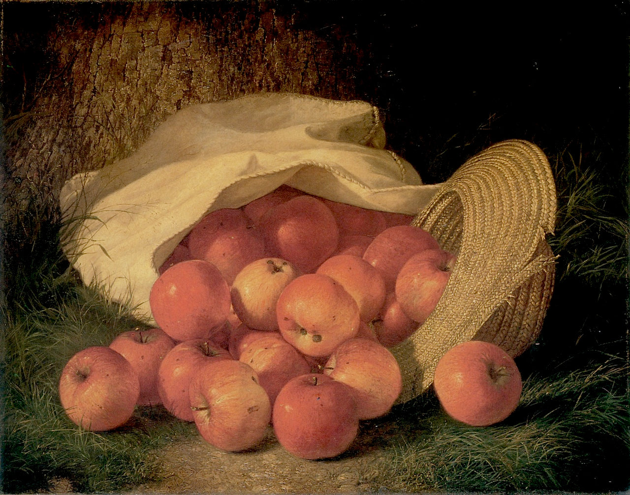 Autumn's Beauty, vintage artwork by Robert Spear Dunning, 12x8" (A4) Poster