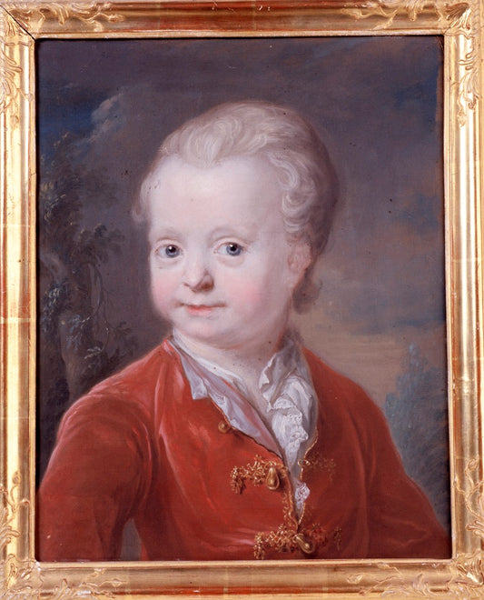 Nils Gabriel Brahe, vintage artwork by Gustaf Lundberg, 12x8" (A4) Poster