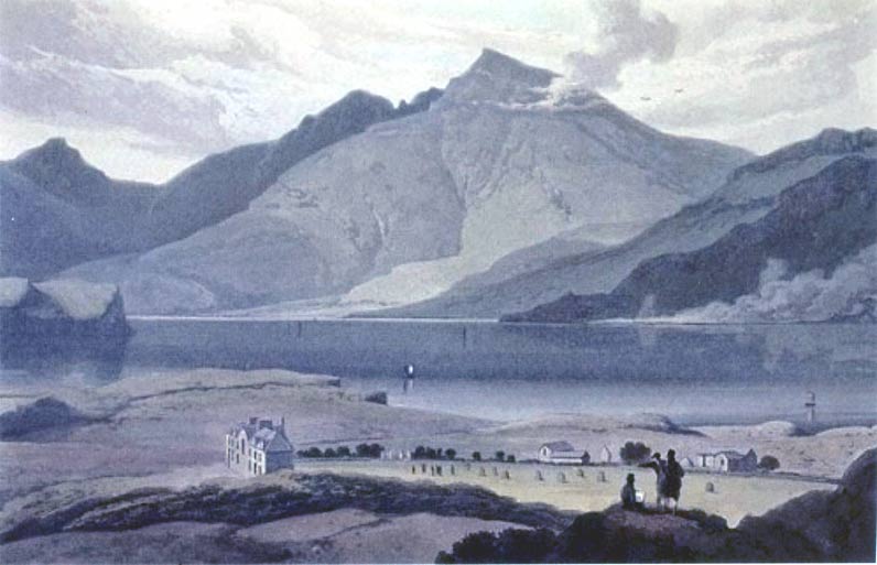 Ben More, vintage artwork by Robert Salmon, 12x8" (A4) Poster