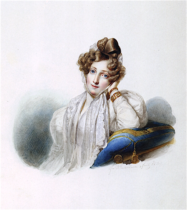 Grand Duchess Sophie of Baden, vintage artwork by Franz Xavier Winterhalter, A3 (16x12") Poster Print