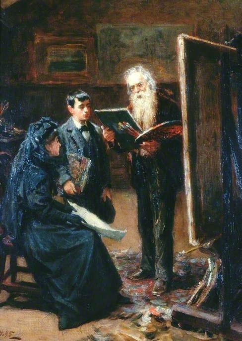 Henry Hetherington Emmerson, vintage artwork by Ralph Hedley, 12x8" (A4) Poster