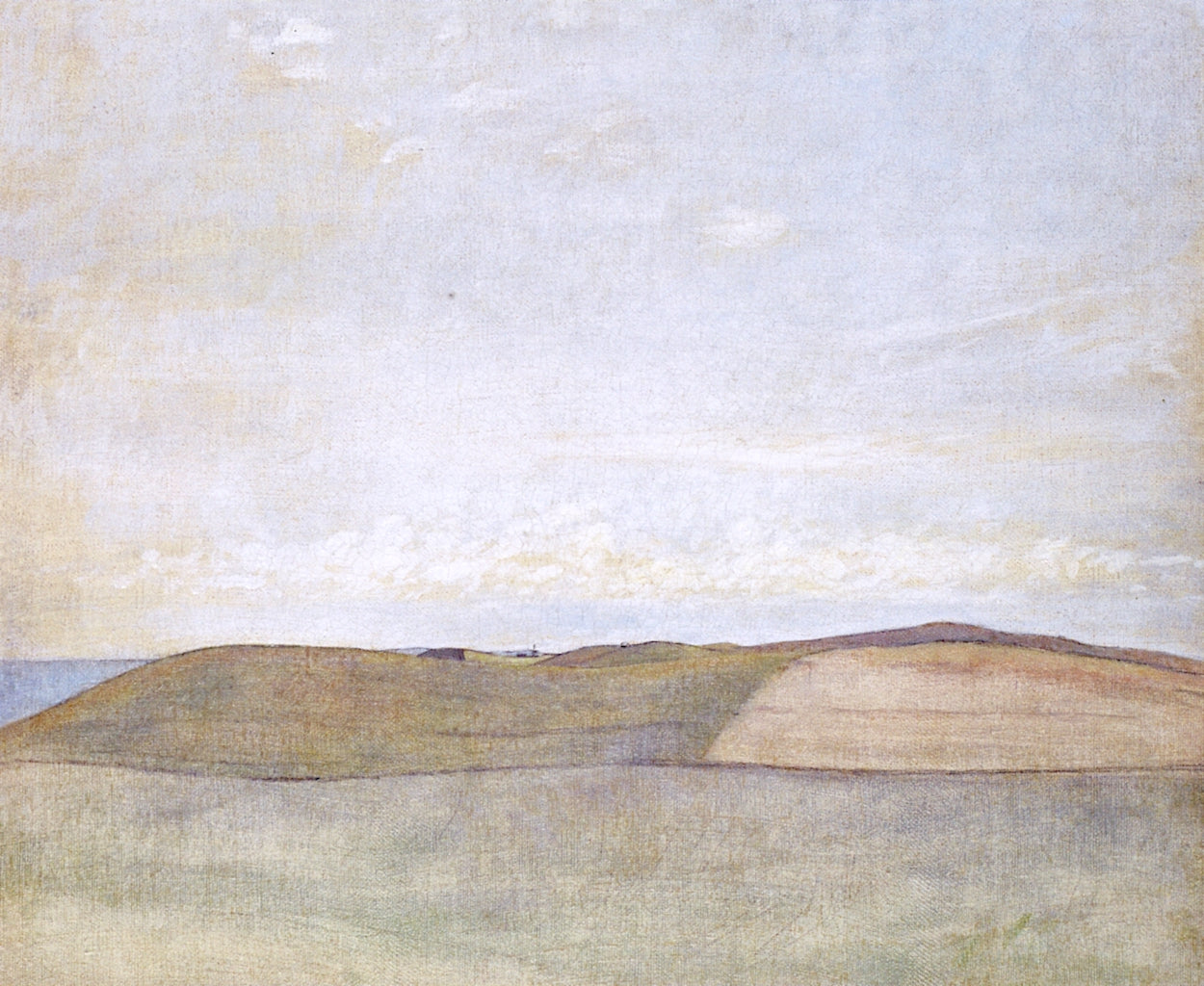 From Refsnæs by Vilhelm Hammershoi,A3(16x12")Poster