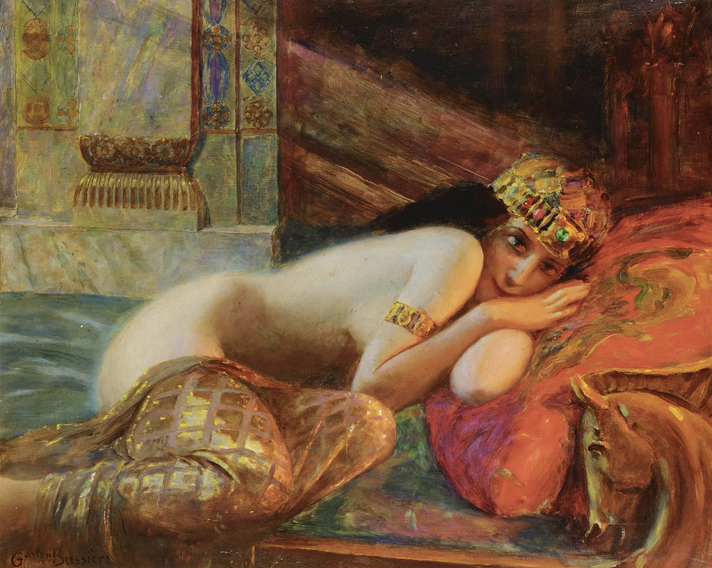Оriental Beauty by Gaston Bussiere,A3(16x12")Poster