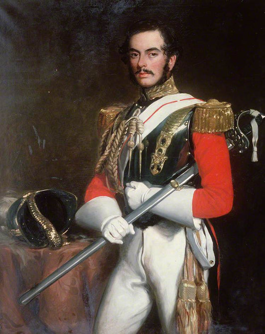 Arthur Walsh, 2nd Baron of Ormethwaite, vintage artwork by Sir Francis Grant, P.R.A., A3 (16x12") Poster Print