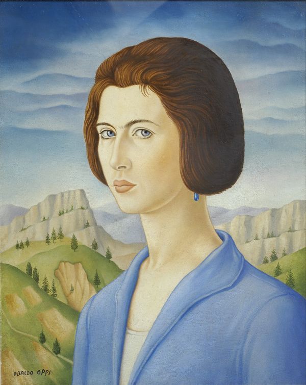 Face of Dhely by Ubaldo Oppi,16x12(A3) Poster