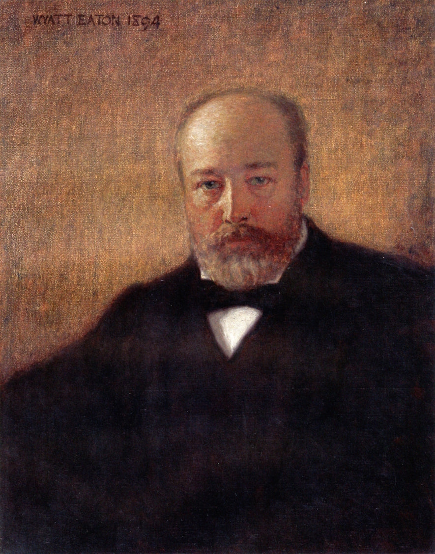 Sir William Van Horne, vintage artwork by Wyatt Eaton, 12x8" (A4) Poster
