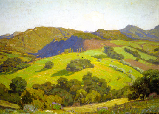 Arcadian Hills by William Wendt,A3(16x12")Poster