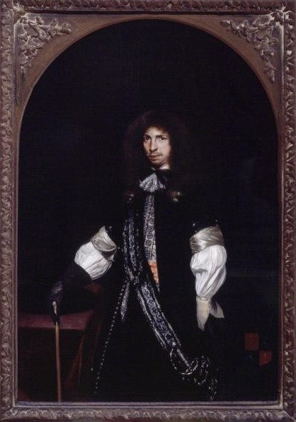 Jacob de Graeff, vintage artwork by Gerard ter Borch, 12x8" (A4) Poster