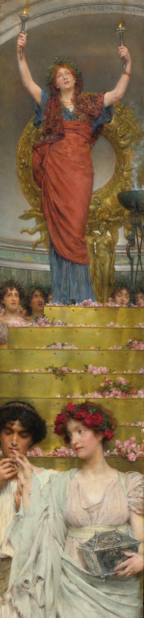 The Benediction, vintage artwork by Sir Lawrence Alma-Tadema, 12x8" (A4) Poster