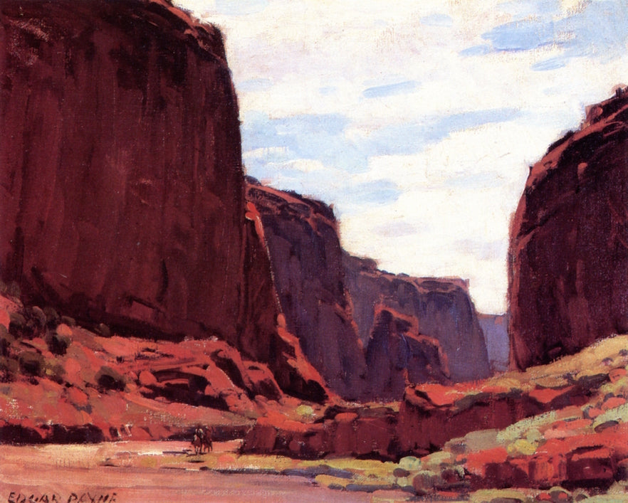 Canyon de Chelly, Arizona by Edgar Alwyn Payne,16x12(A3) Poster