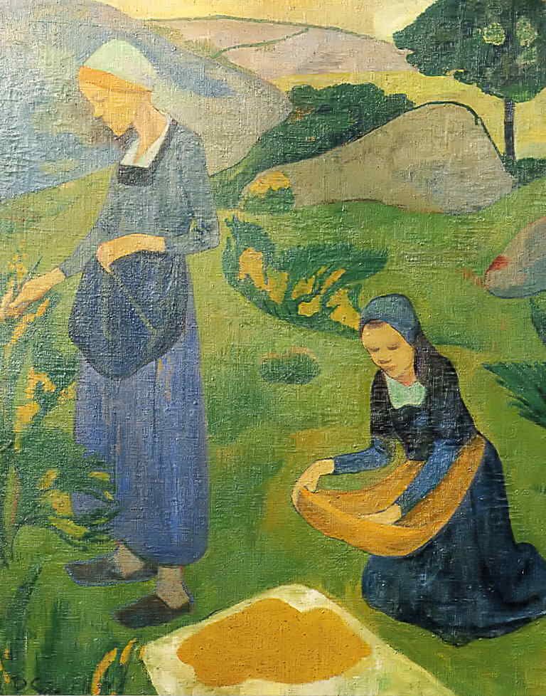 La cueillette du genet by Paul Serusier,A3(16x12")Poster