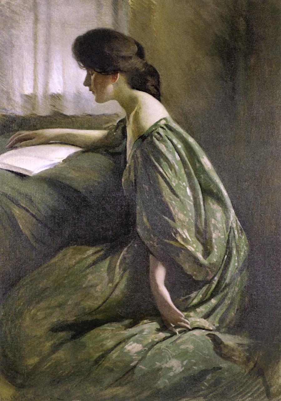 A Quiet Hour by John White Alexander,A3(16x12")Poster
