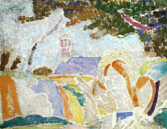 Mystical Trilogie - Breton Landscape by Charles Filiger,A3(16x12")Poster