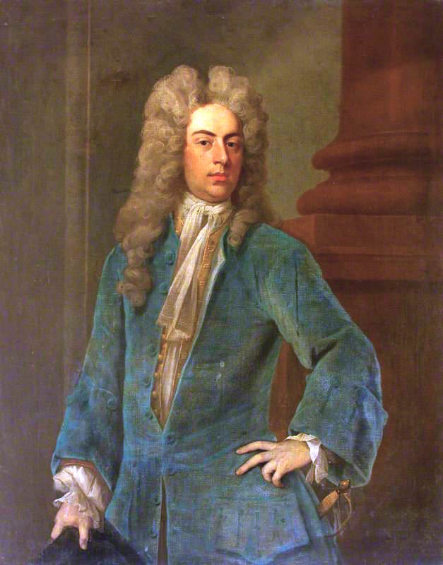 John Ivory Talbot, vintage artwork by Michael Dahl, 12x8" (A4) Poster