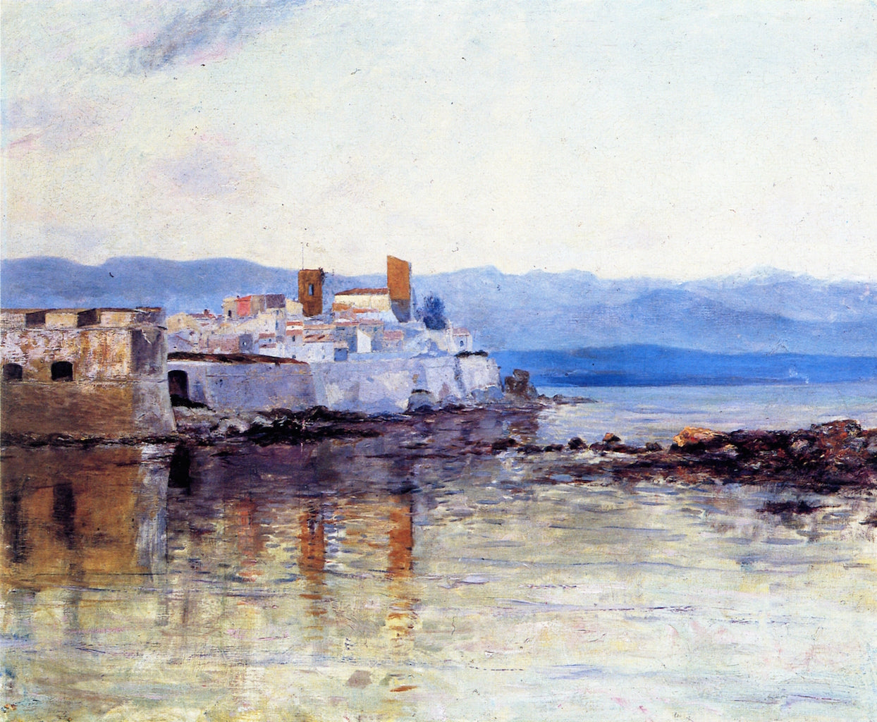 Fort, St. Malo by William Lamb Picknell,A3(16x12")Poster