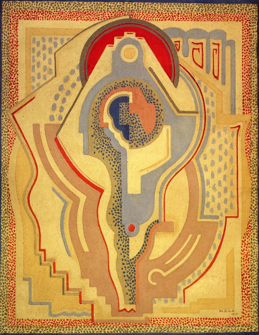 Abstract Crucifixion by Mainie Jellett,16x12(A3) Poster