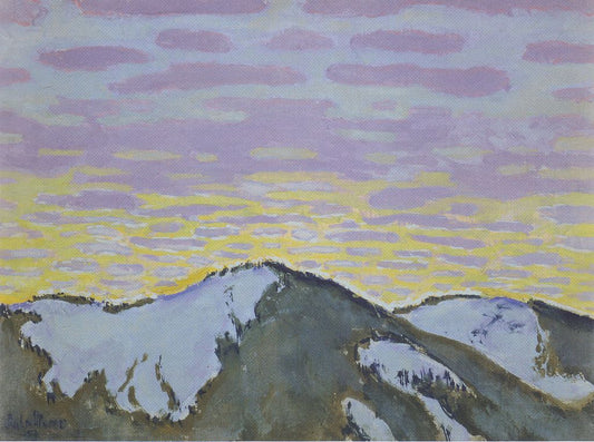 The Mountain Top by Koloman Moser,A3(16x12")Poster