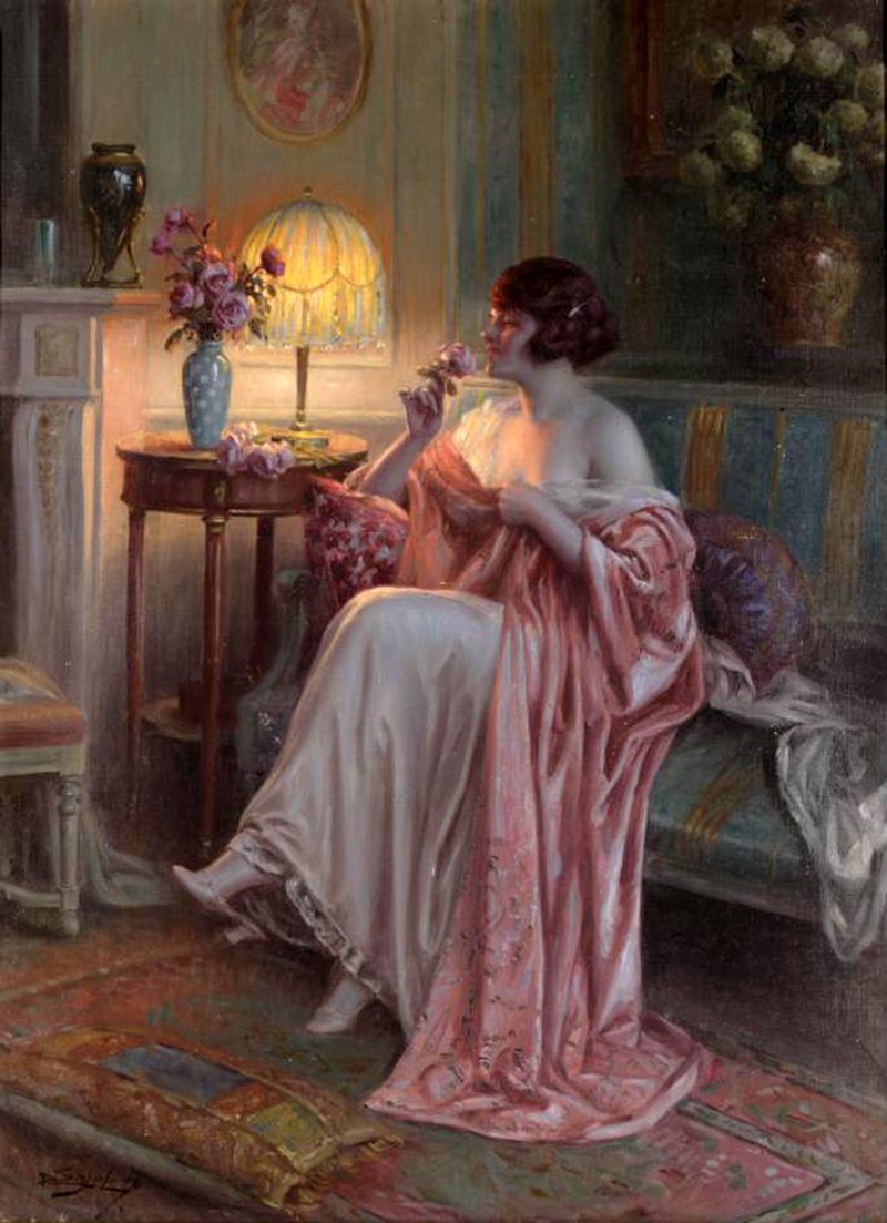 The Beautiful Rose by Delphin Enjolras,A3(16x12")Poster