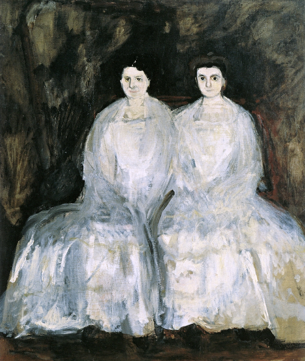 The Sisters Karoline and Pauline Fey by Richard Gerstl,16x12(A3) Poster