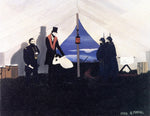 Abe Lincoln, The Great Emancipator, vintage artwork by Horace Pippin, 12x8" (A4) Poster
