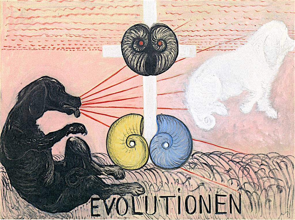 Evolution, No. 05, Group VI by Hilma af Klint,A3(16x12")Poster