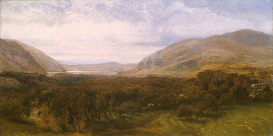 Cold Springs on Hudson, vintage artwork by Alexander Lawrie, 12x8" (A4) Poster