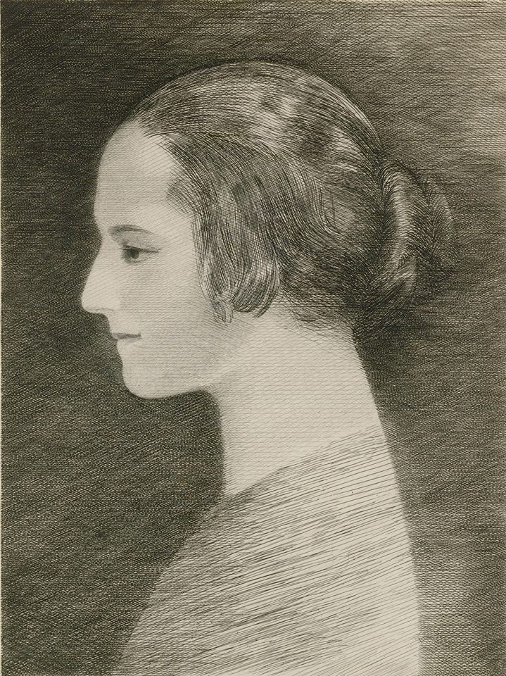 Profile of Helena Rubinstein by Louis Marcoussis,16x12(A3) Poster