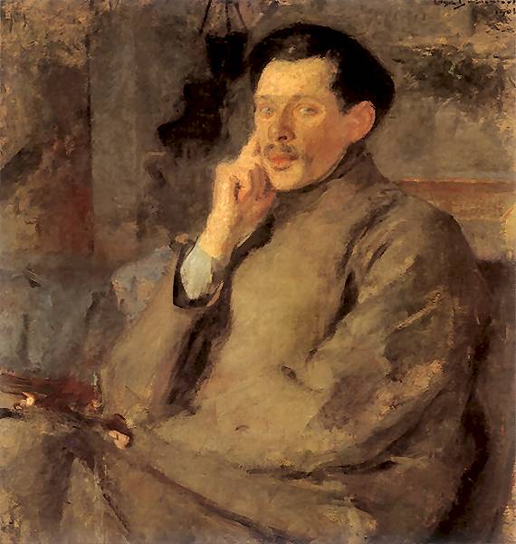 Portrait of Franciszek Maczynski by Olga Boznas„ska,A3(16x12")Poster