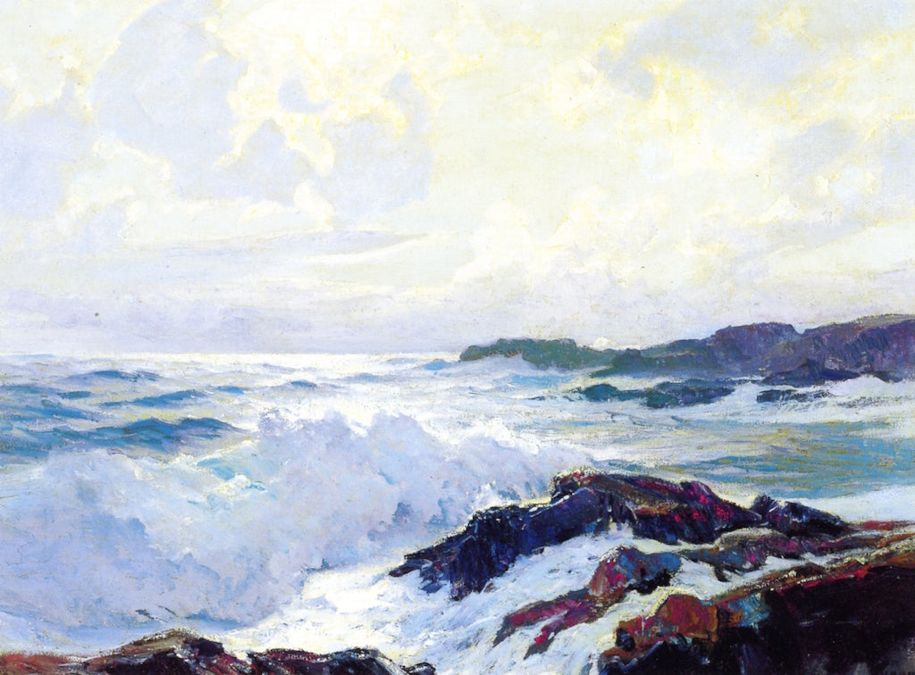 Running the Reefs by Frederick Judd Waugh,A3(16x12")Poster