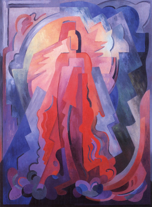 I Have Trodden the Wine Press Alone by Mainie Jellett,16x12(A3) Poster