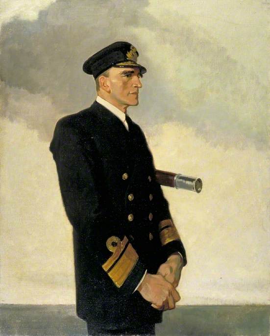 Rear Admiral Sir Reginald Y. Tyrwhitt by Glyn Warren Philpot,16x12(A3) Poster