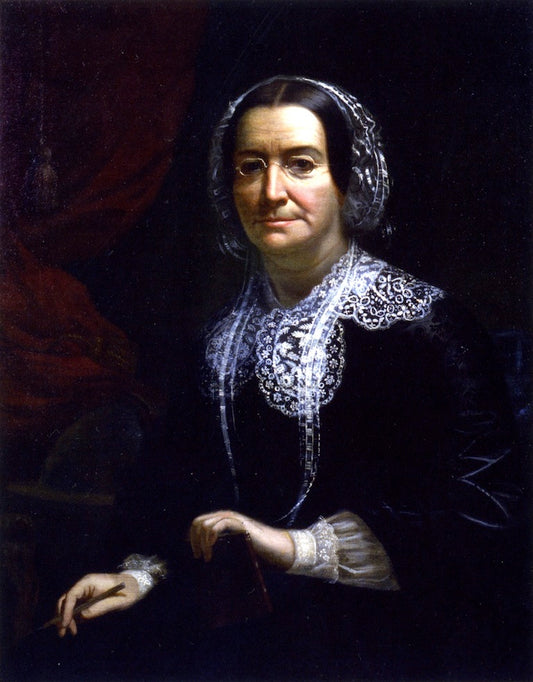 Julie Tevis, vintage artwork by Charles V. Bond, 12x8" (A4) Poster