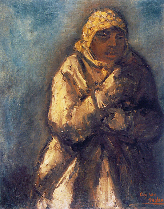 Female Emigrant by Eugeen van Mieghem,16x12(A3) Poster
