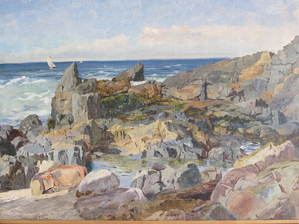 Marina de Valparaíso by Alberto Valenzuela Llanos,A3(16x12")Poster