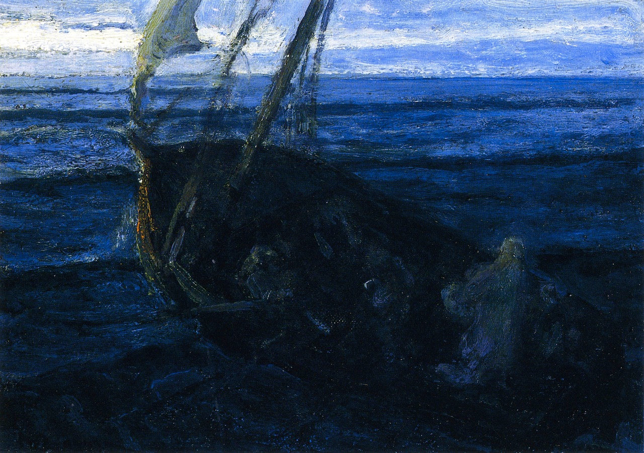 d His Desciples on the Sea of Galilee by Henry Ossawa Tanner,A3(16x12")Poster