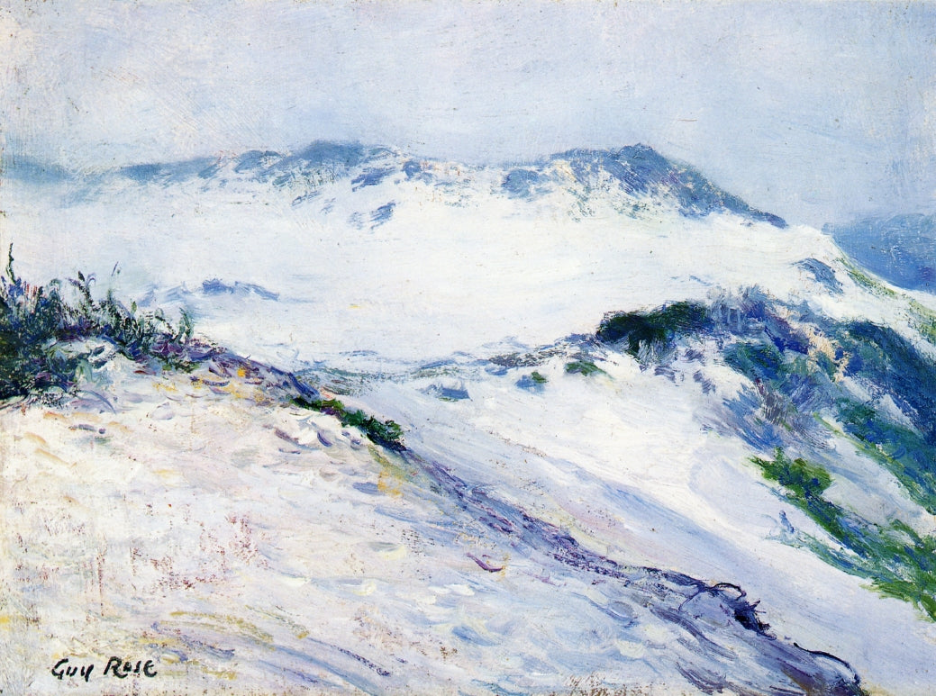 Carmel Dunes by Guy Orlando Rose,A3(16x12")Poster