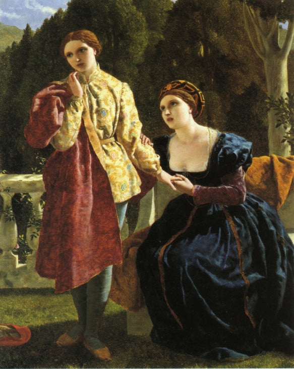 Viola and the Countess, vintage artwork by Frederick Richard Pickersgill, A3 (16x12") Poster Print