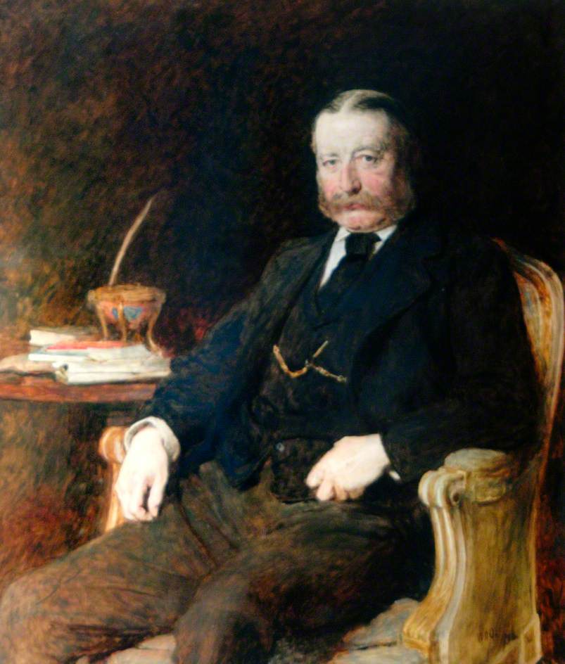 Sir Lindsay Wood, vintage artwork by Sir William Quiller Orchardson, 12x8" (A4) Poster