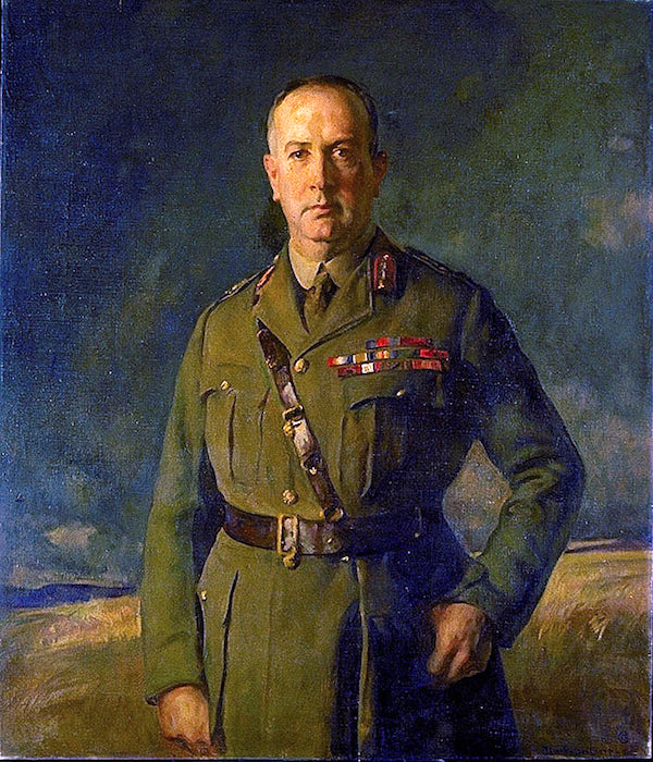 Sir General Arthur William Currie by Joseph Rodefer DeCamp,A3(16x12")Poster