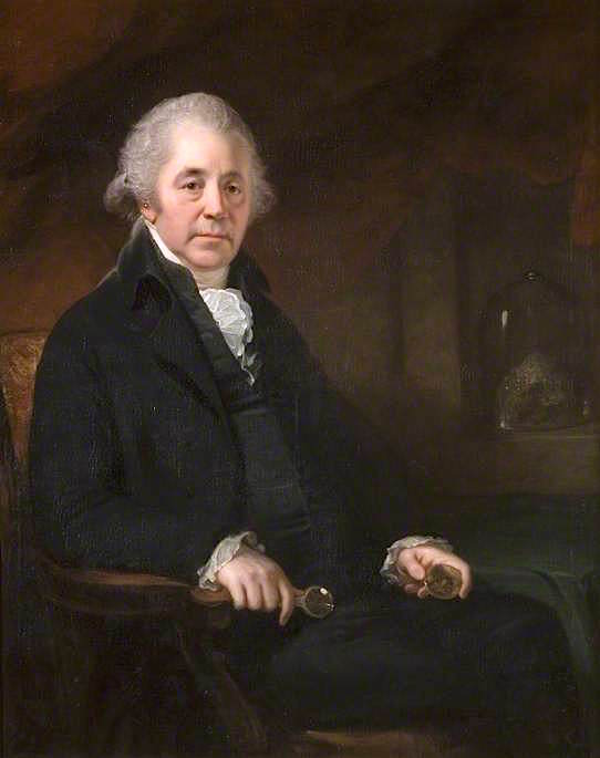 Matthew Boulton, vintage artwork by Sir William Beechey, 12x8" (A4) Poster