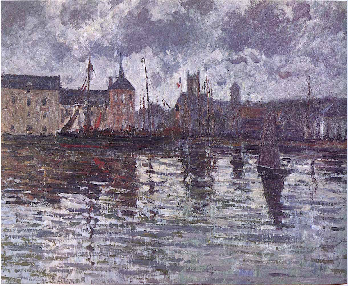Bassin a Fecamp by Gustave Loiseau,A3(16x12")Poster