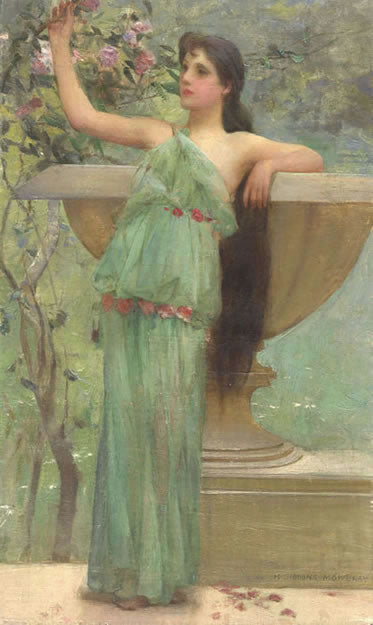 Classical Figure by Henry Siddons Mowbray,A3(16x12")Poster