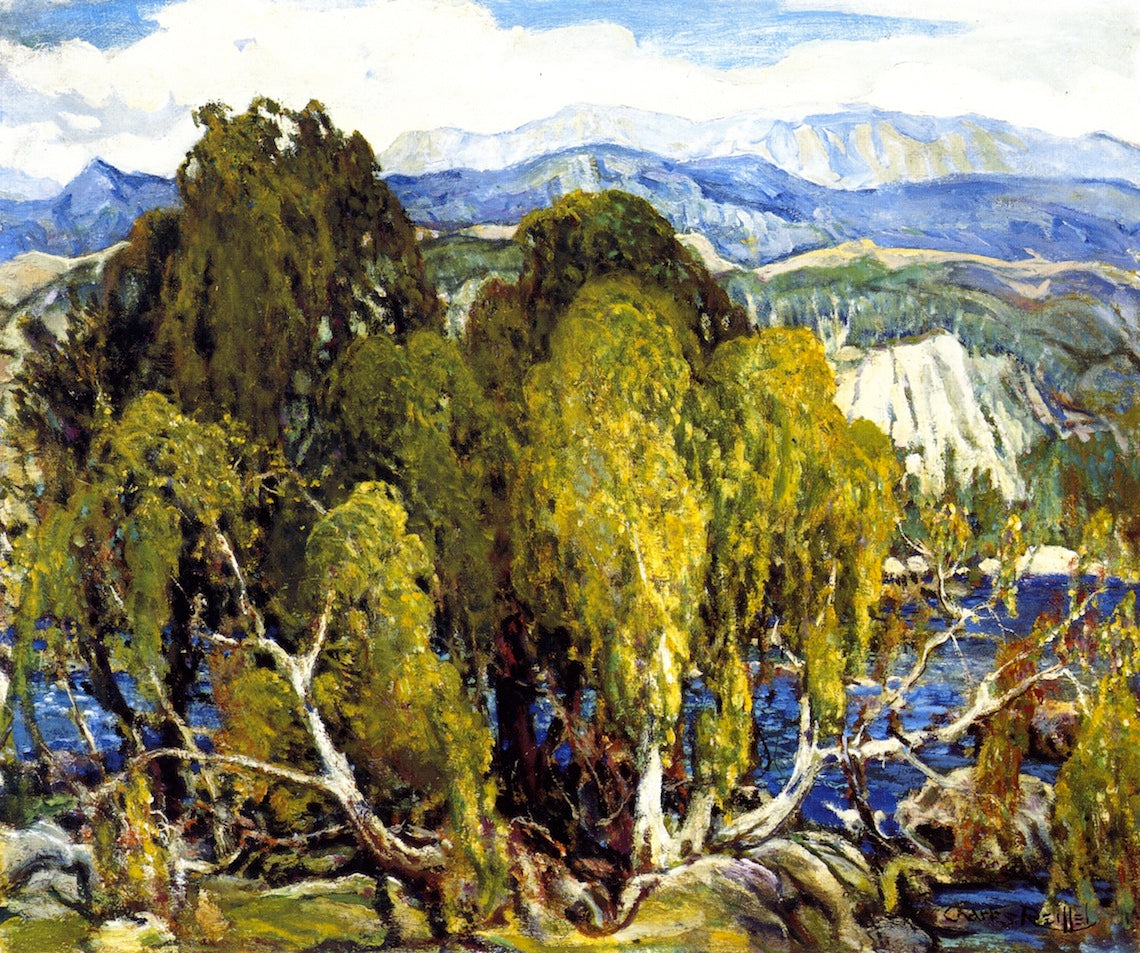 Edge of the Lake by Charles Reiffel,A3(16x12")Poster