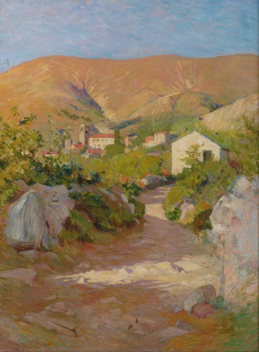 ysage de Corneilla de Conflent by Georges-Daniel de Monfreid,A3(16x12")Poster