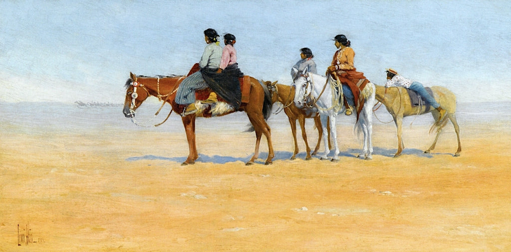 Watching the Race by Louis Akin,A3(16x12")Poster