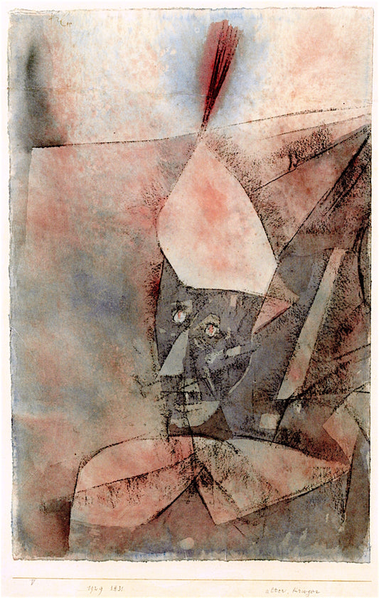 Ancient Warrior by Paul Klee,16x12(A3) Poster