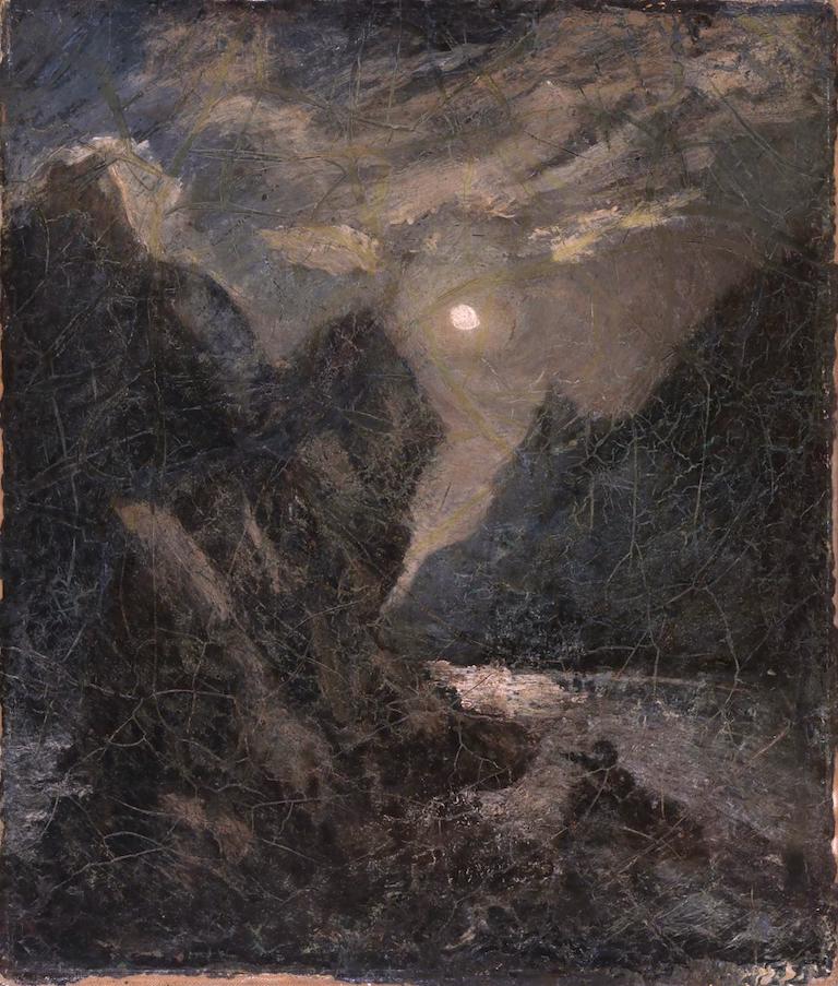 The Lorelei, vintage artwork by Albert Pinkham Ryder, 12x8" (A4) Poster