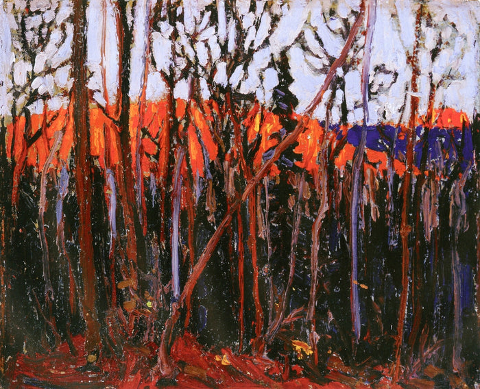 Algonquin Park, vintage artwork by Tom Thomson, 12x8